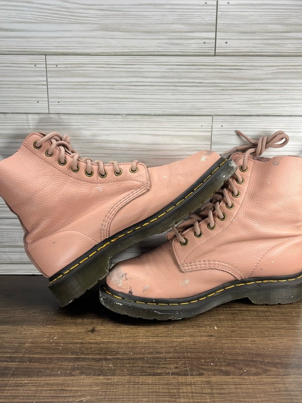 Dr. Martens 1460 Pascal Soft Pink Women’s Boots - Women’s Size 7 - Picture 5 of 12